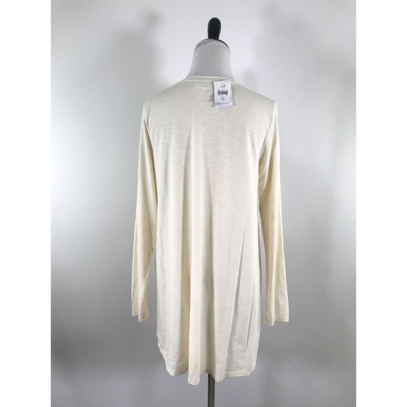 J. Jill XS Ivory Embroidered & Beaded Knit Tunic New - Picture 3 of 9
